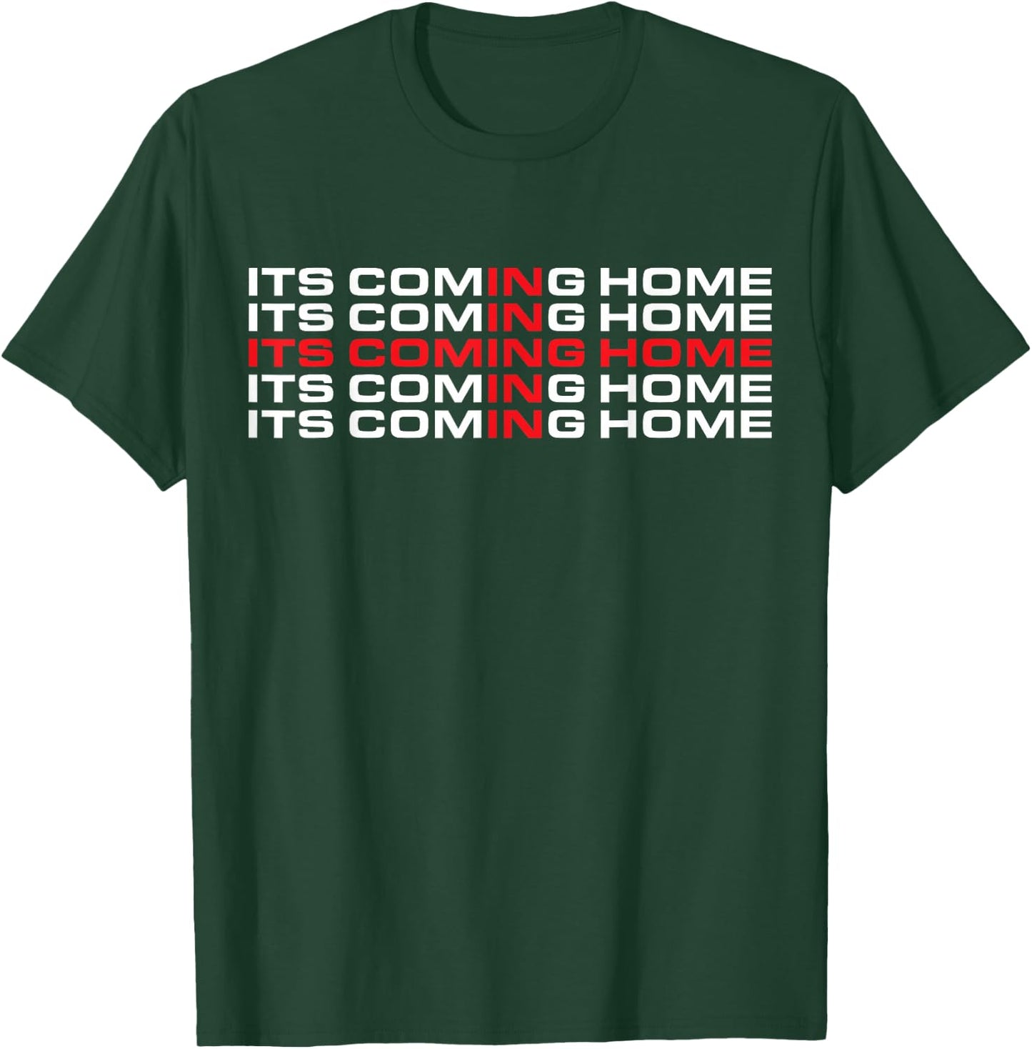 England Football Team shirt Its Coming Home - Flag Classic T-Shirt - T-Shirt | Forest