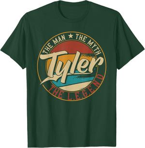 The Best Outfits & Accessories for Tyler Tyler The Man The Myth The Legend T-Shirt - T-Shirt | Forest