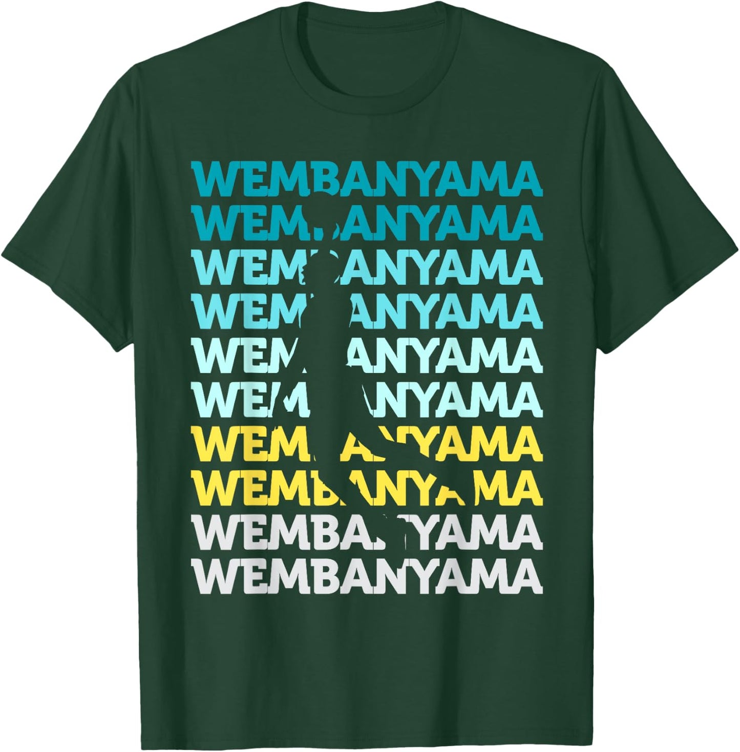 Wembanyama Basketball Amazing Gift Fan T-Shirt - T-Shirt | Forest