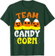 Team Candy Corn Funny Halloween T-Shirt - T-Shirt | Forest