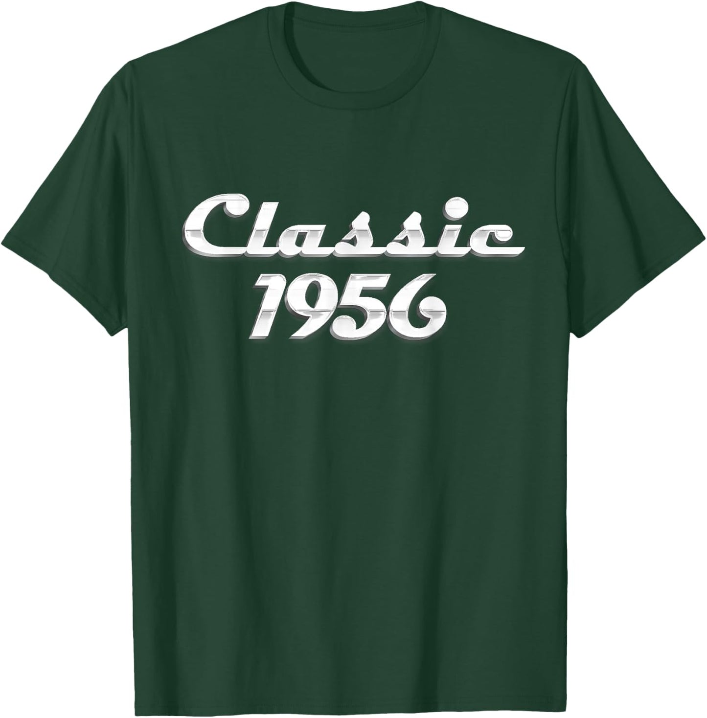 68 Year Old Gift Classic 1956 Vintage Car 68th Birthday T-Shirt - T-Shirt | Forest