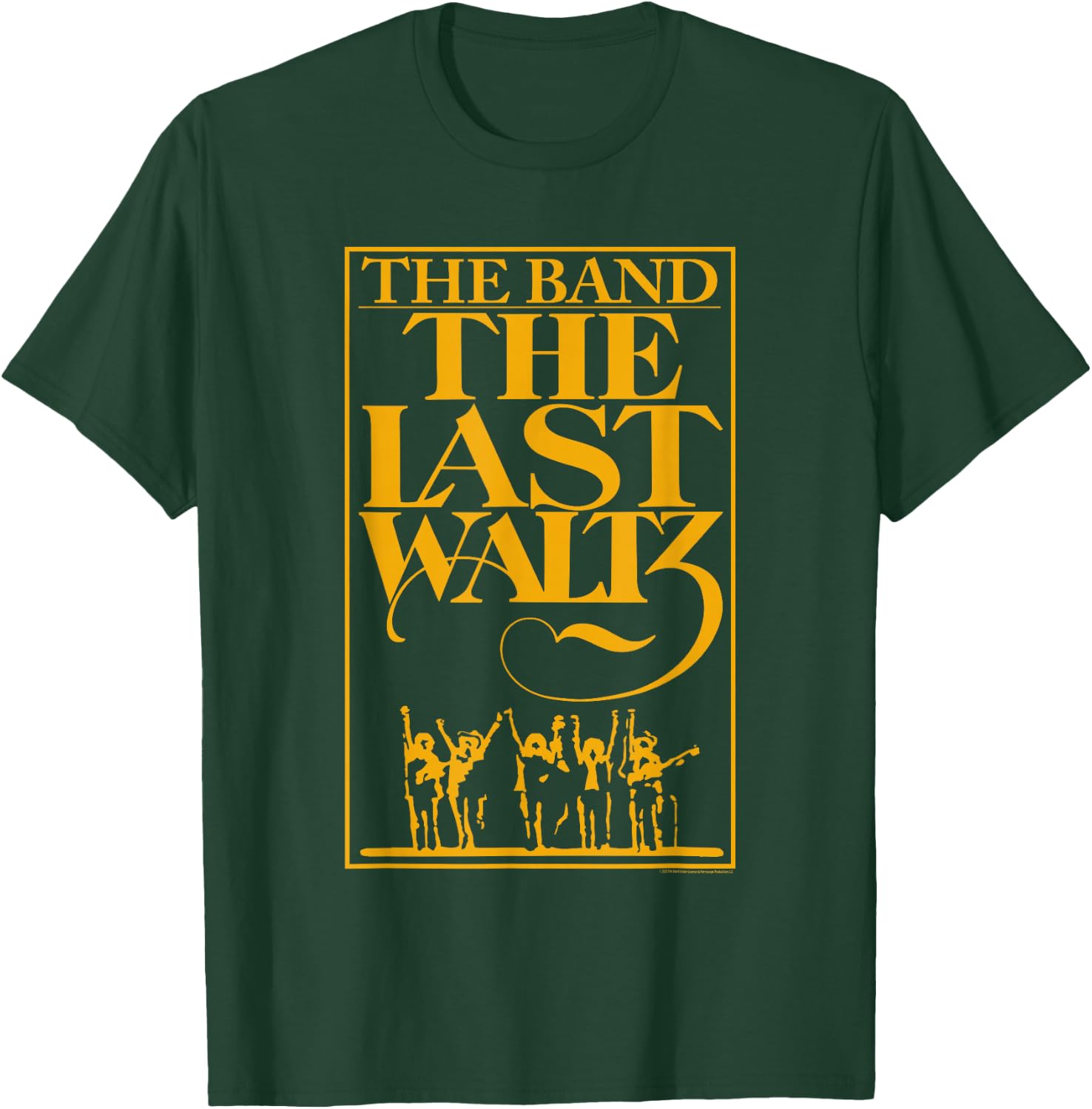 The Band The Last Waltz Yellow Logo T-Shirt - T-Shirt | Forest