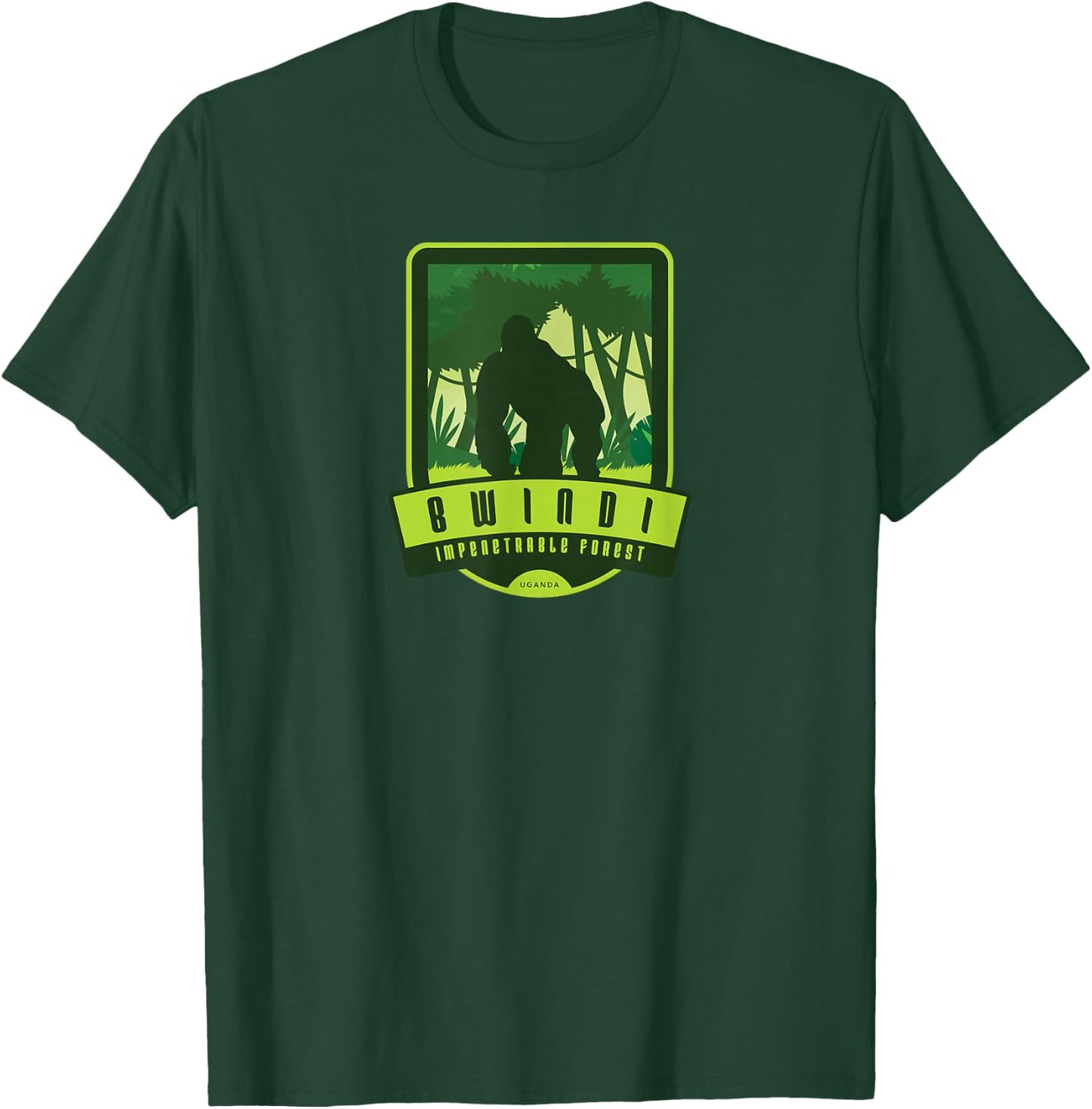 Bwindi Impenetrable National Park - Uganda T-Shirt - T-Shirt | Forest