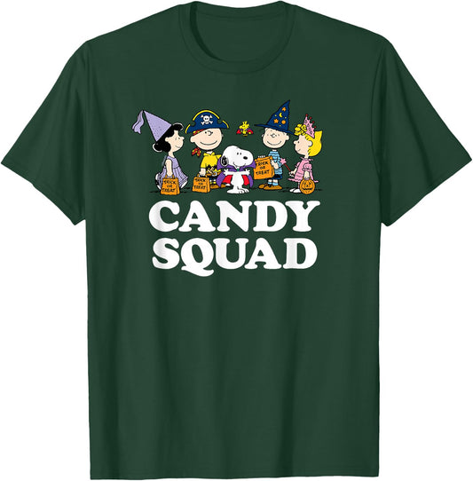 Peanuts - Halloween Candy Squad T-Shirt - T-Shirt | Forest