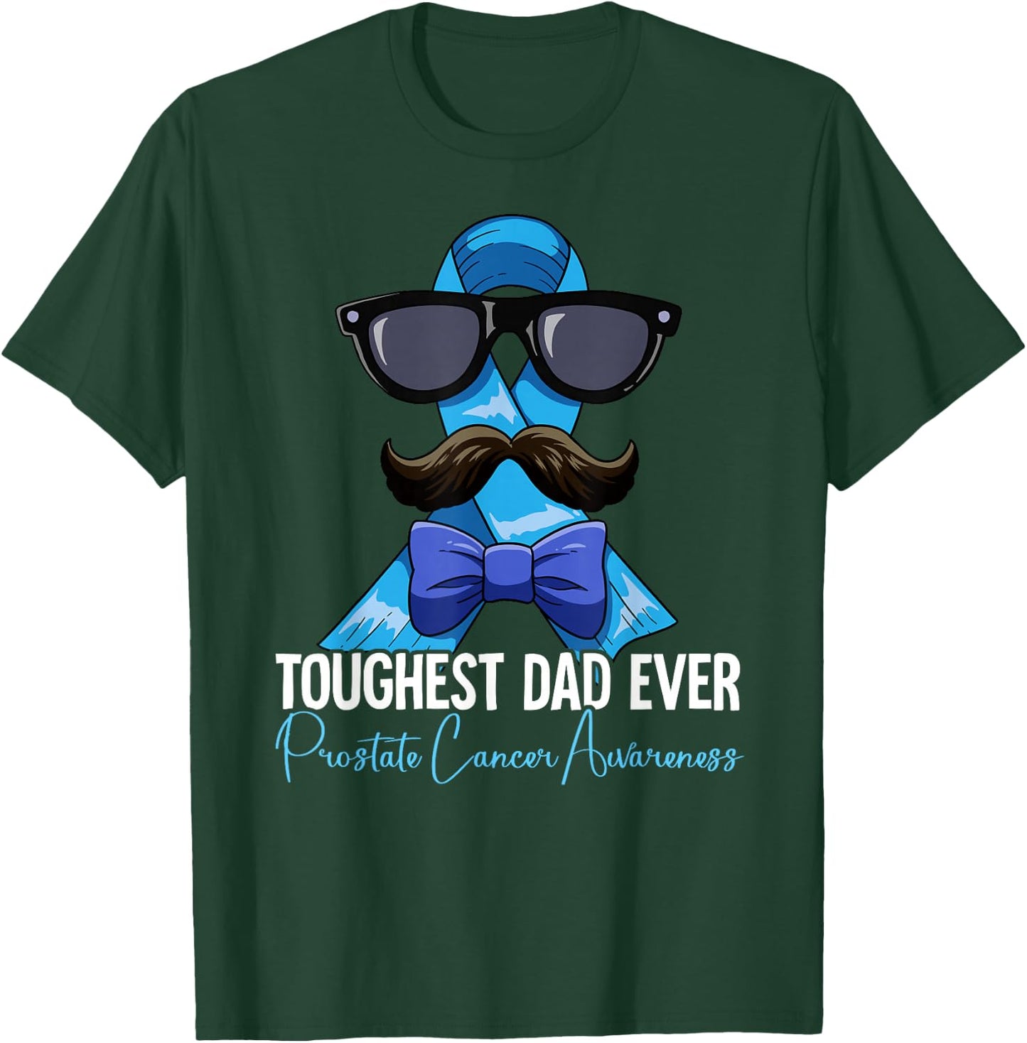 Dad Prostate Cancer Awareness T-Shirt - T-Shirt | Forest