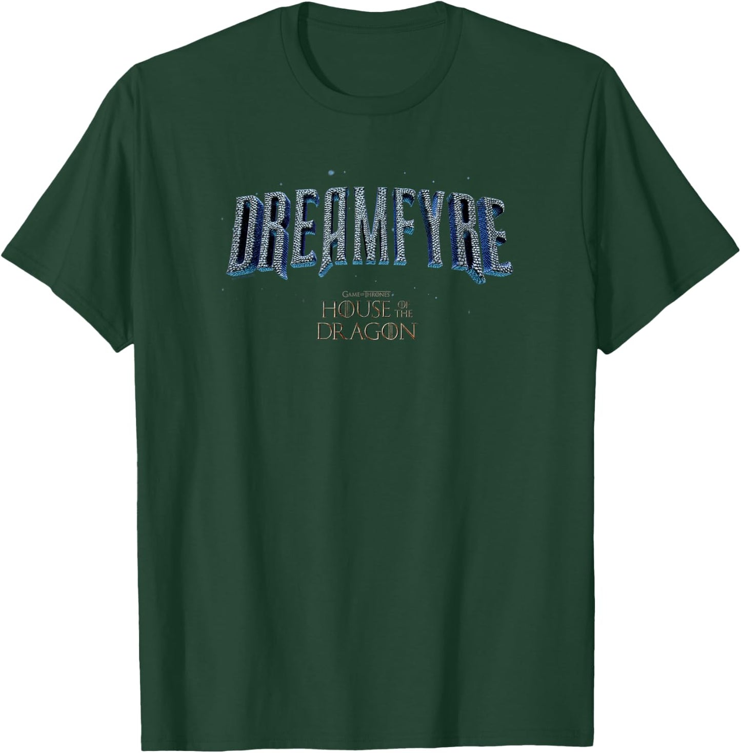 House of the Dragon Dreamfyre Text Logo T-Shirt - T-Shirt | Forest