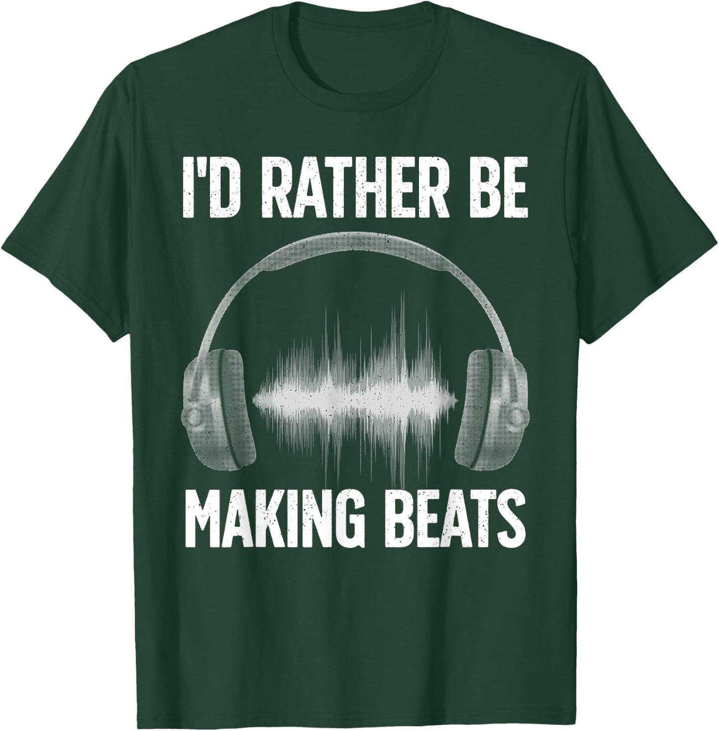 Cool Music Producer Art Women Disc Jockey Beat Maker T-Shirt - T-Shirt | Forest