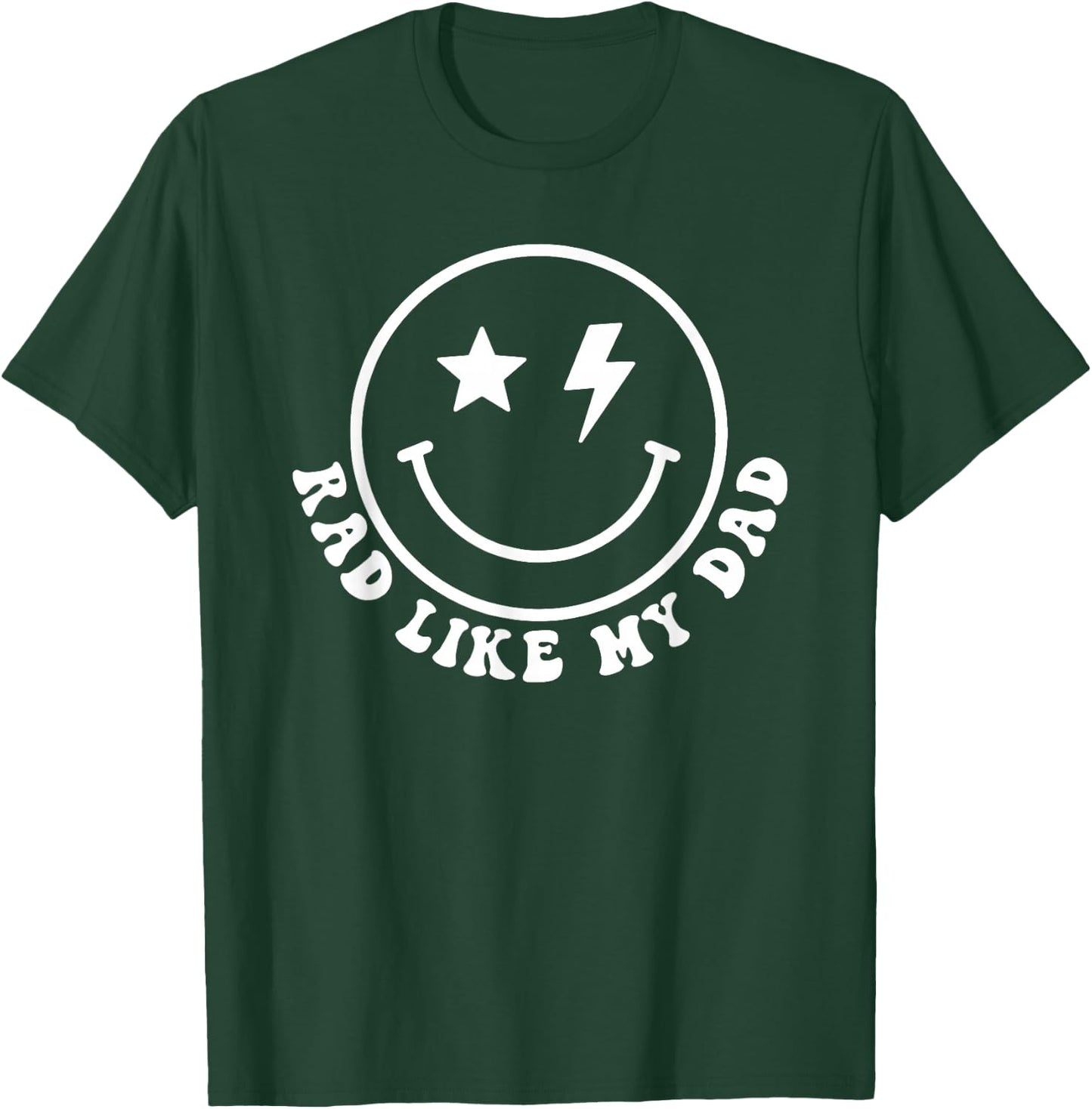 Rad Like My Dad Funny Retro I Love My Dad T-Shirt - T-Shirt | Forest