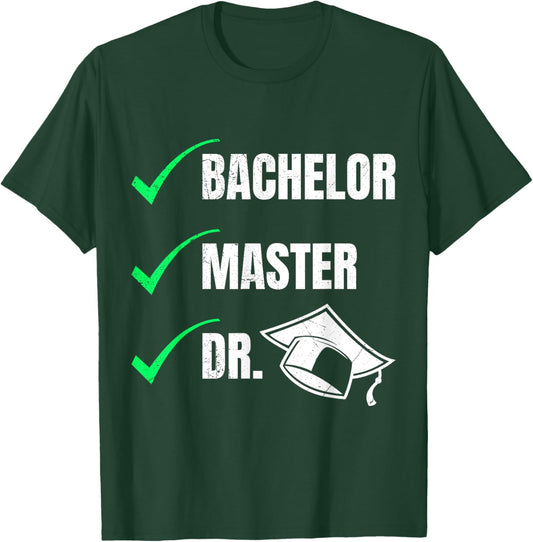 Finally finished I am doctor doctoral degree Ph.D T-Shirt - T-Shirt | Forest