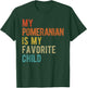 Pomeranian Mom Dad Dog Lover Funny Sarcastic Pet Quote Retro T-Shirt - T-Shirt | Forest
