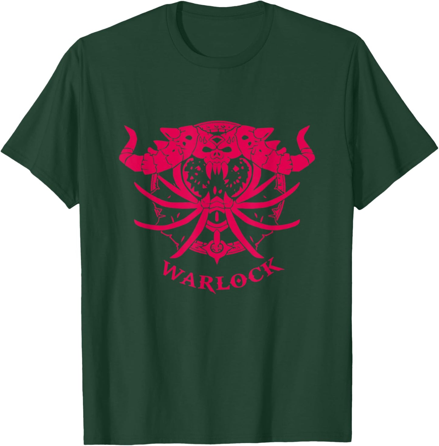 Wow Warlock Gamer T-Shirt - T-Shirt | Forest