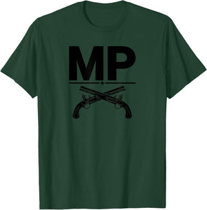 Mp Military Police Corps (black) T-Shirt - T-Shirt | Forest