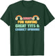 Sorry For Having Great Tits and Correct Opinions Funny Cool T-Shirt - T-Shirt | Forest