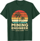Vintage Mining Engineer T-Shirt - T-Shirt | Forest