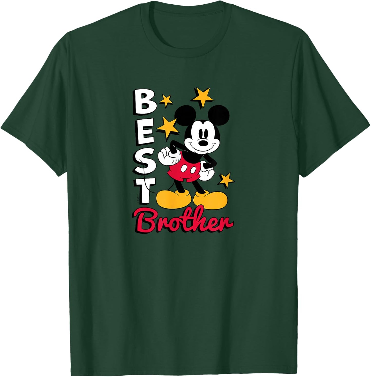 Disney - Mickey Best Brother T-Shirt - T-Shirt | Forest