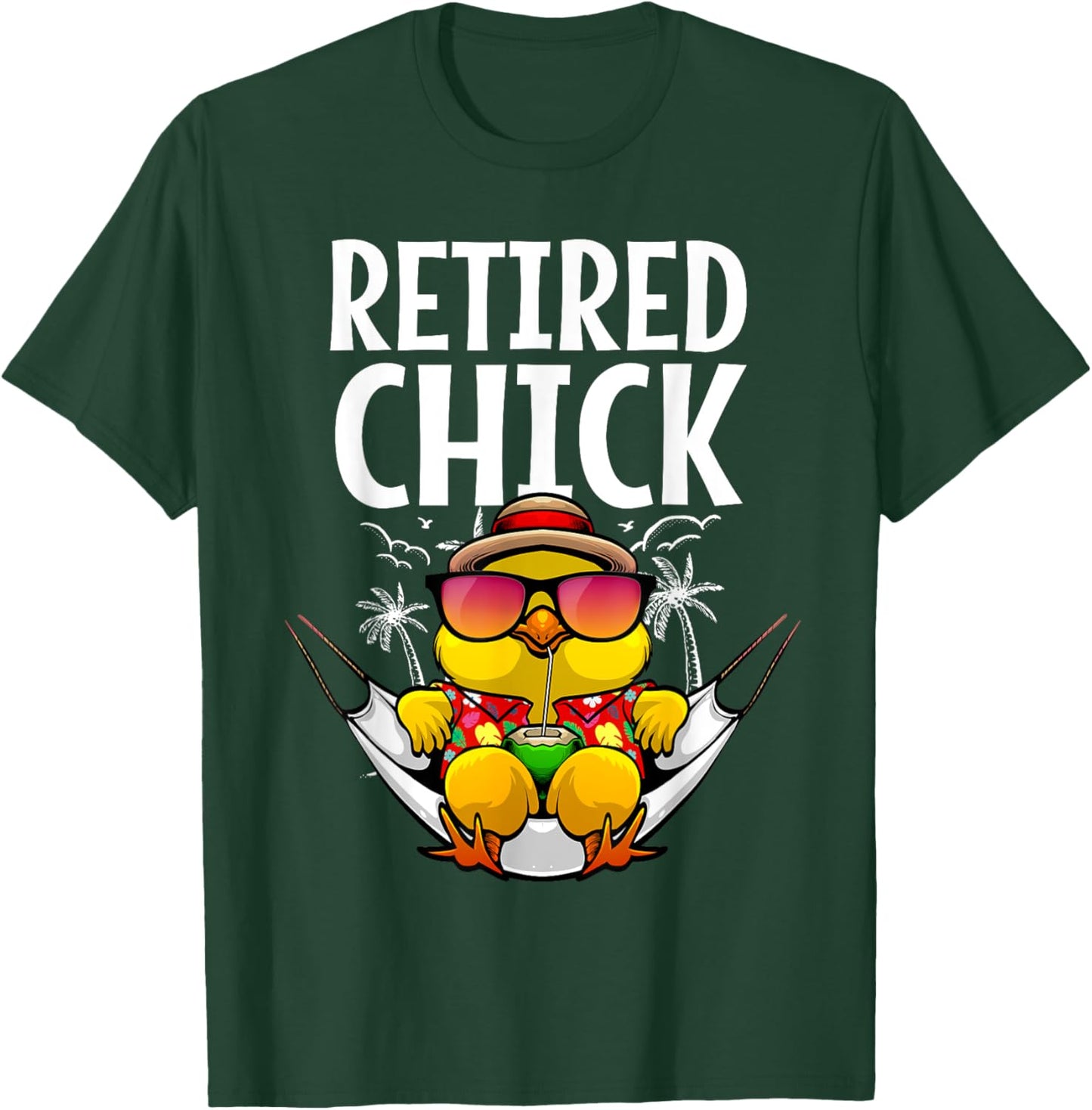 Cute Retirement Art For Mom Women Retirement Lover Retired T-Shirt - T-Shirt | Forest