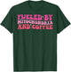 Fueled By Mitochondria Coffee Fun Biology Science Men Women T-Shirt - T-Shirt | Forest