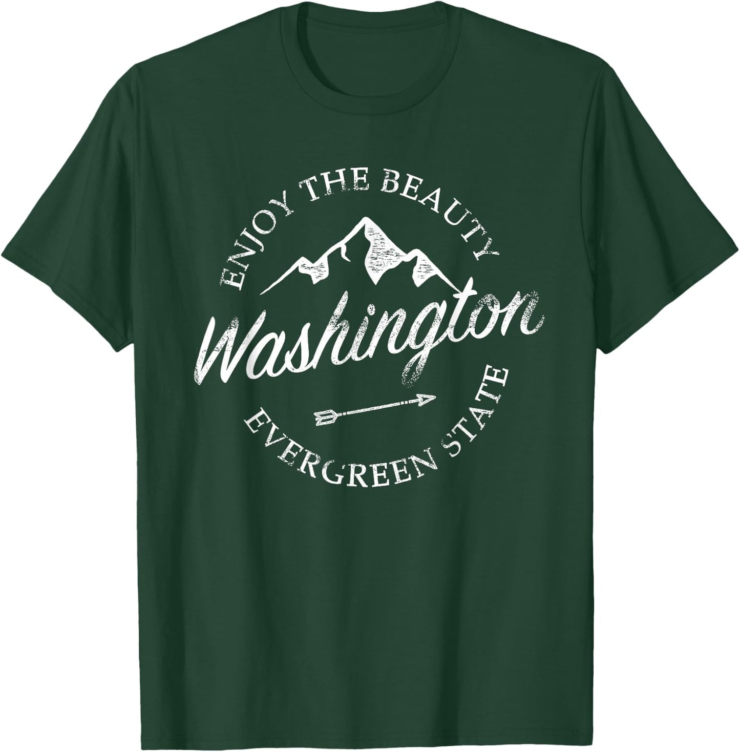 Washington Evergreen State T-Shirt - T-Shirt | Forest
