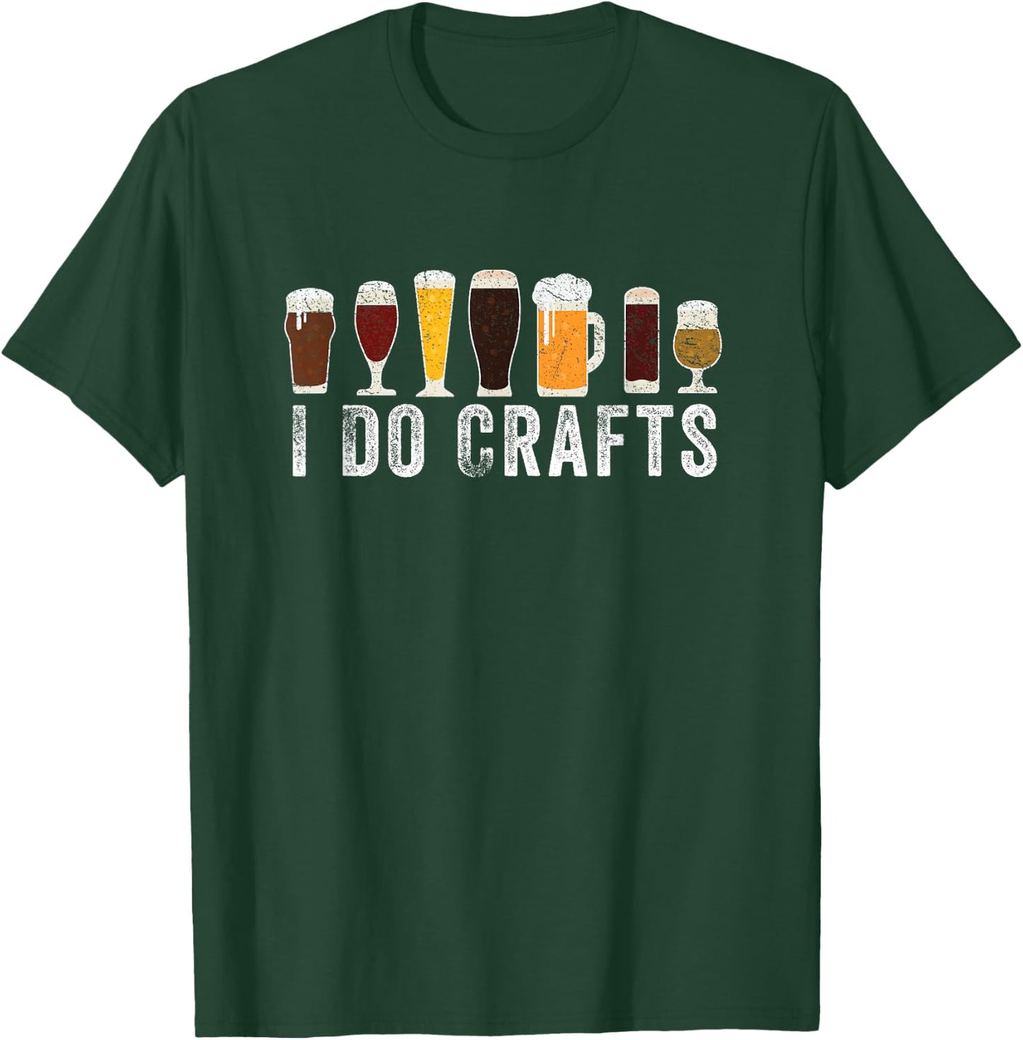 I Do Crafts Home Brewing Craft Beer Drinker Homebrewing T-Shirt - T-Shirt | Forest