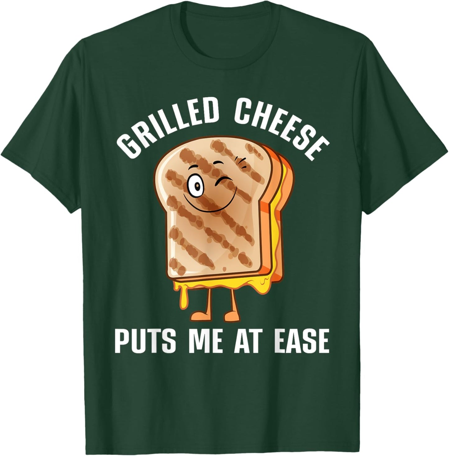 Cool Grilled Cheese Women Kids Grilled Cheese Lover T-Shirt - T-Shirt | Forest
