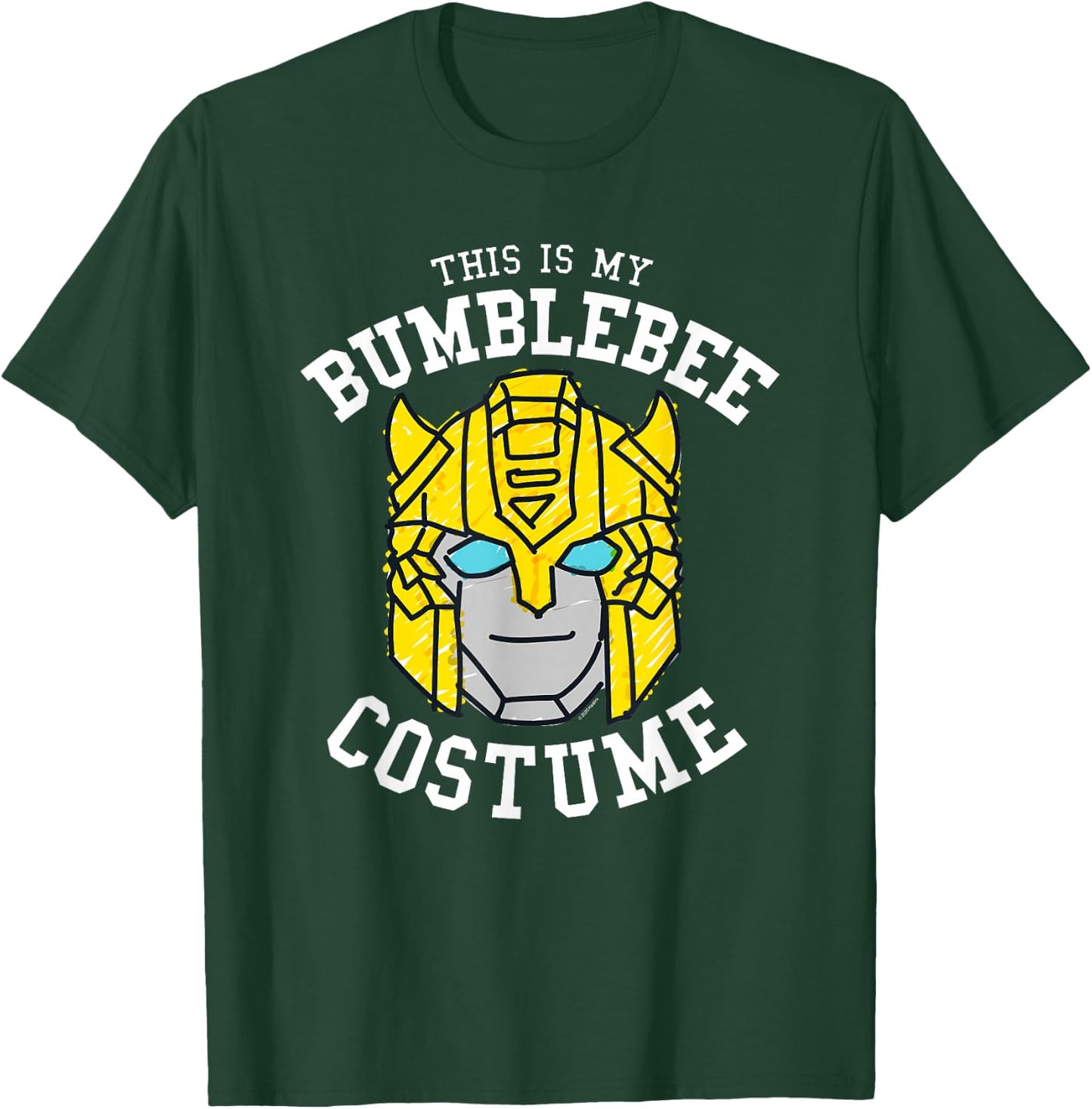 Transformers Halloween This Is My Bumblebee Costume T-Shirt - T-Shirt | Forest