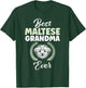 Best Maltese Grandma Ever Maltese Grandma T-Shirt - T-Shirt | Forest