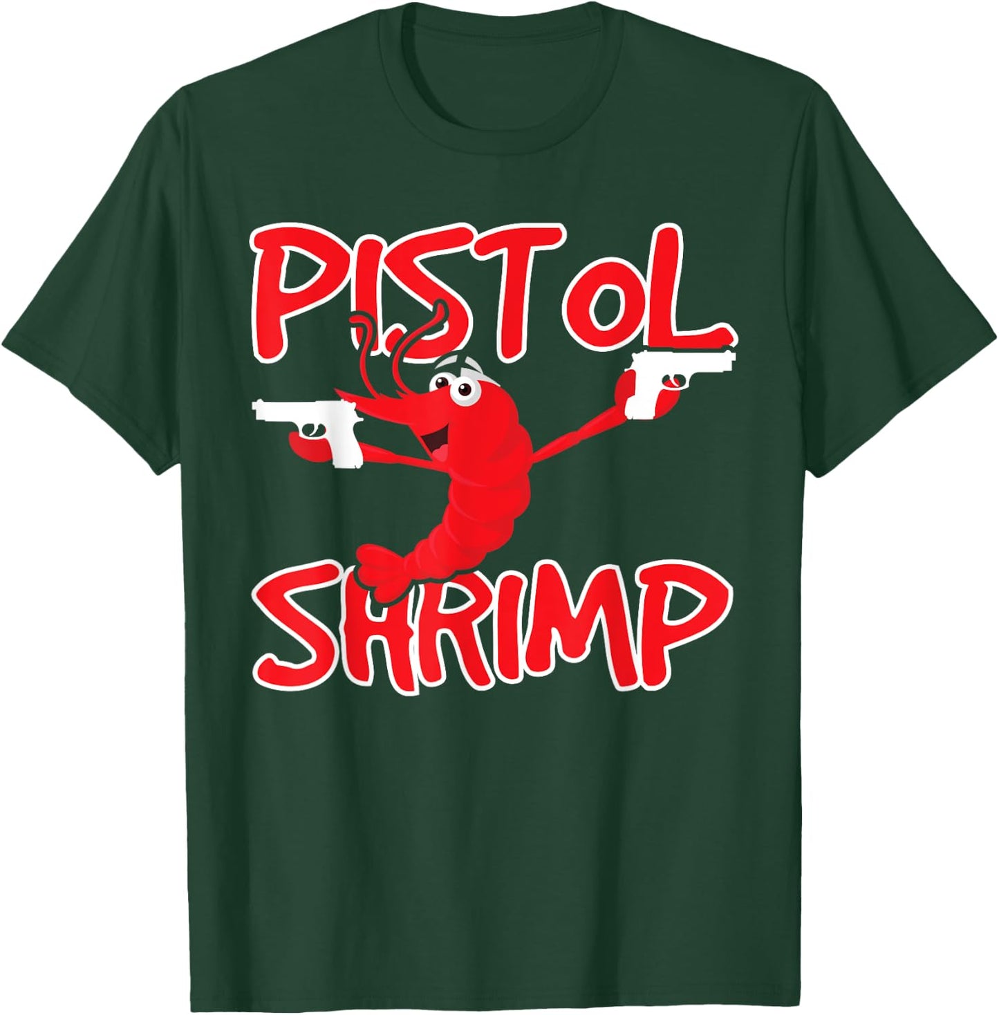 Pistol Shrimp Seafood Lovers T-Shirt - T-Shirt | Forest