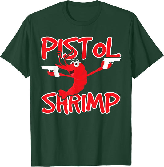 Pistol Shrimp Seafood Lovers T-Shirt - T-Shirt | Forest