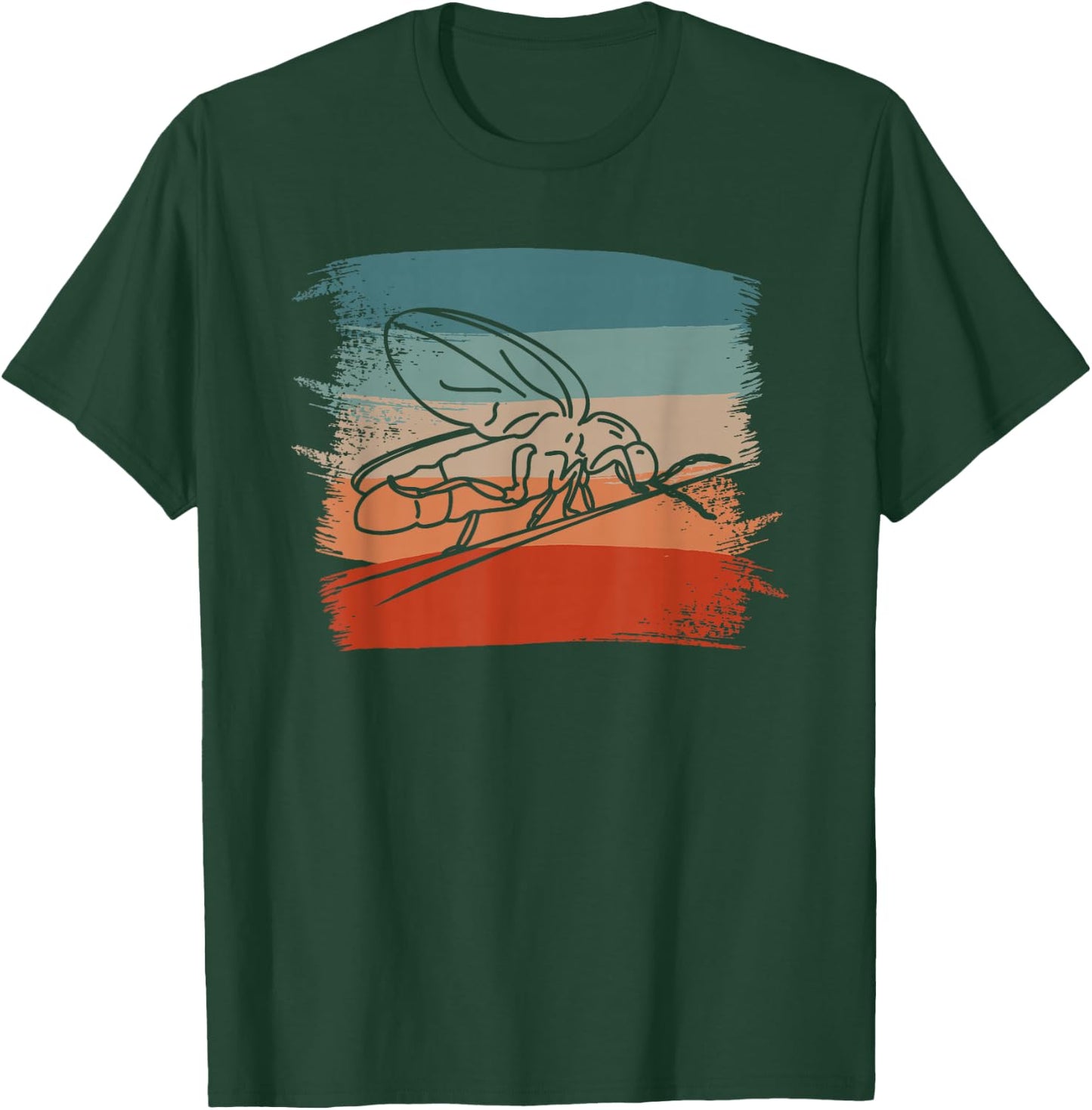 Retro Firefly Firefly T-Shirt - T-Shirt | Forest