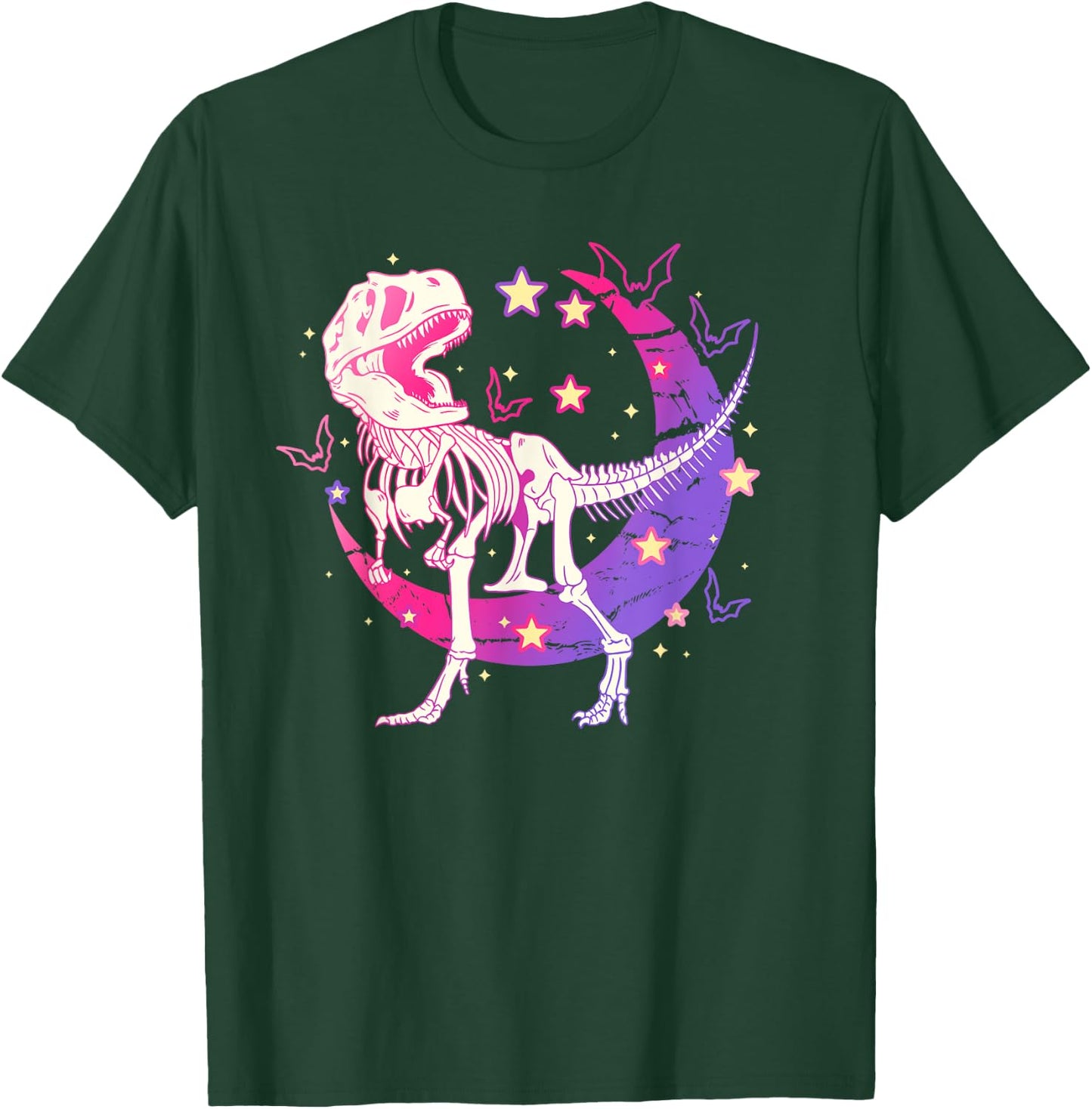 Pastel Goth Creepy Dinosaurs for Kawaii lover T-Shirt - T-Shirt | Forest