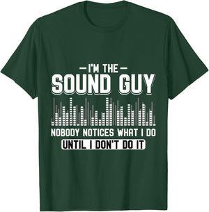 Sound Engineer Sound Engineer Sound Engineer T-Shirt - T-Shirt | Forest