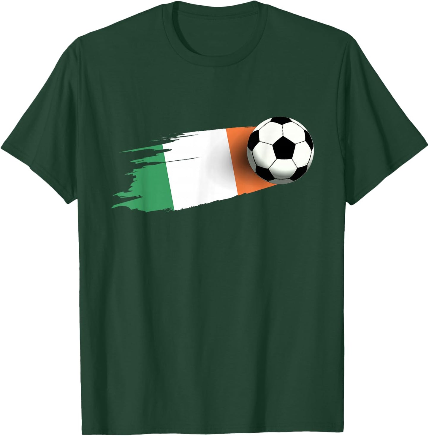 Ireland Flag Jersey Ireland Soccer Team Ireland T-Shirt - T-Shirt | Forest