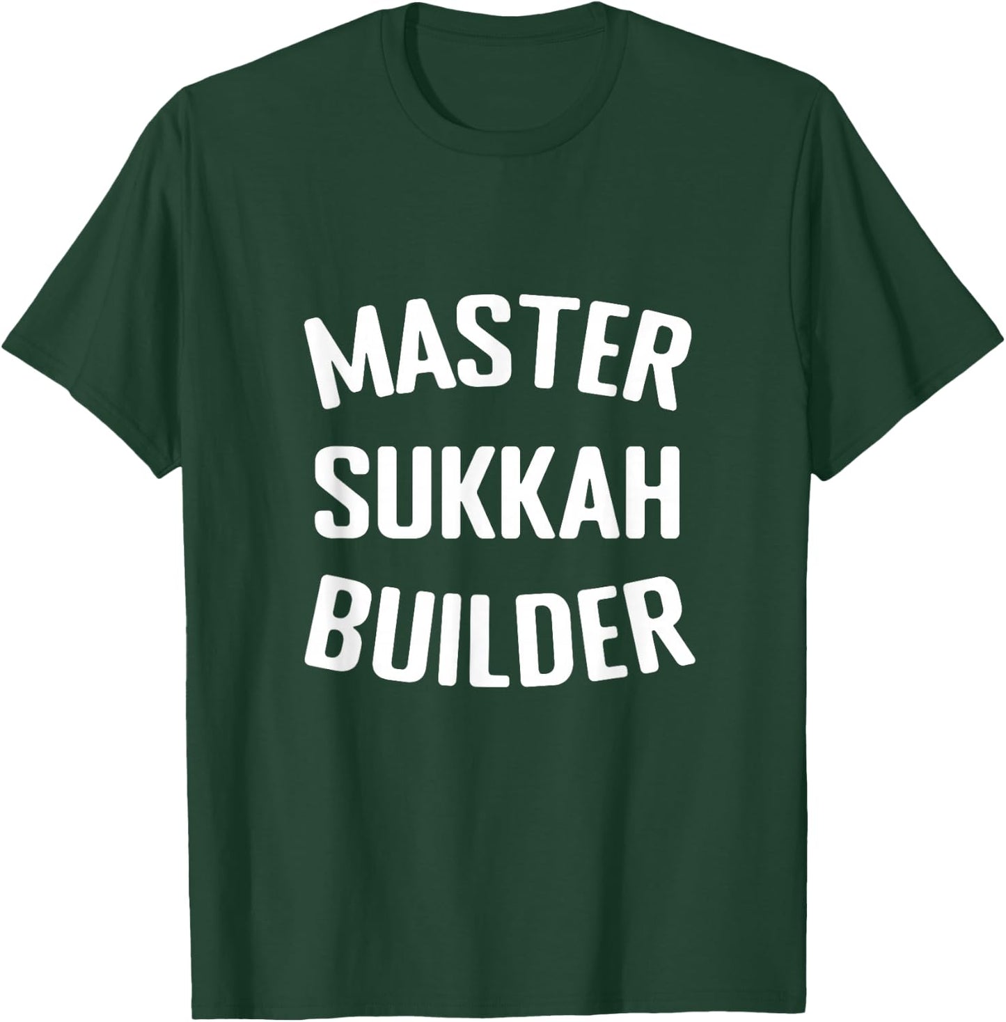 Master Sukkah Builder Jewish Sukkot Holiday Lulav Etrog T-Shirt - T-Shirt | Forest
