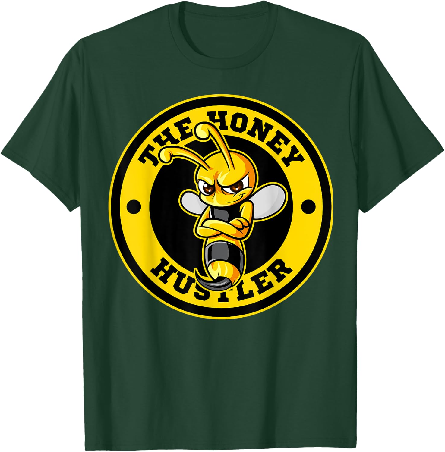 The Honey Hustler Beekeeper T-Shirt - T-Shirt | Forest
