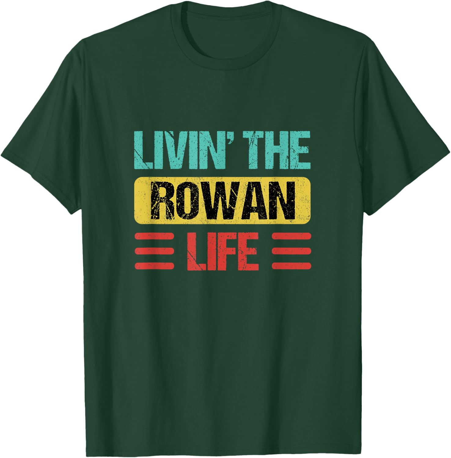 Rowan Name T-Shirt - T-Shirt | Forest