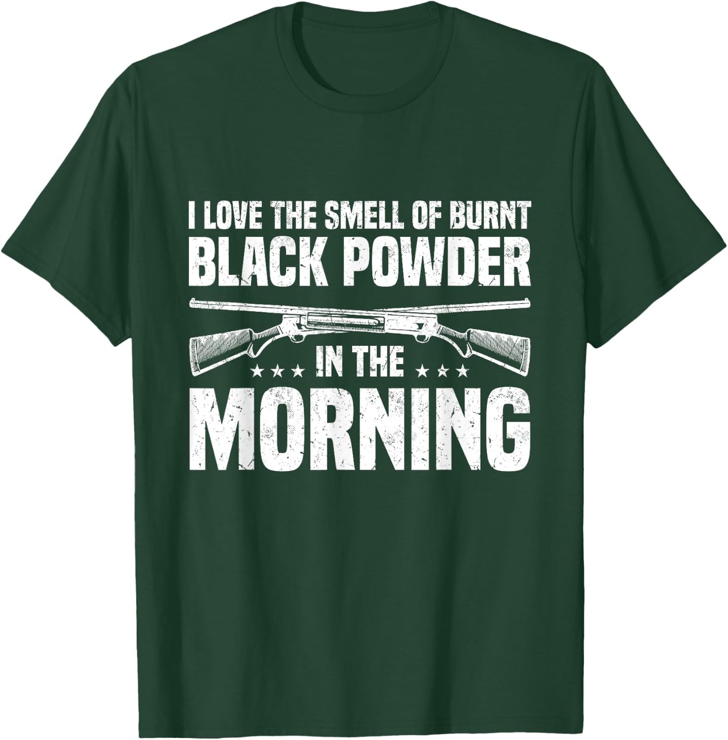 Funny Muzzleloading Flintlock Muzzleloader T-Shirt - T-Shirt | Forest