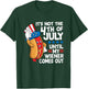 It's Not The 4th Of July Until My Wiener Comes Out Hot Dog T-Shirt - T-Shirt | Forest