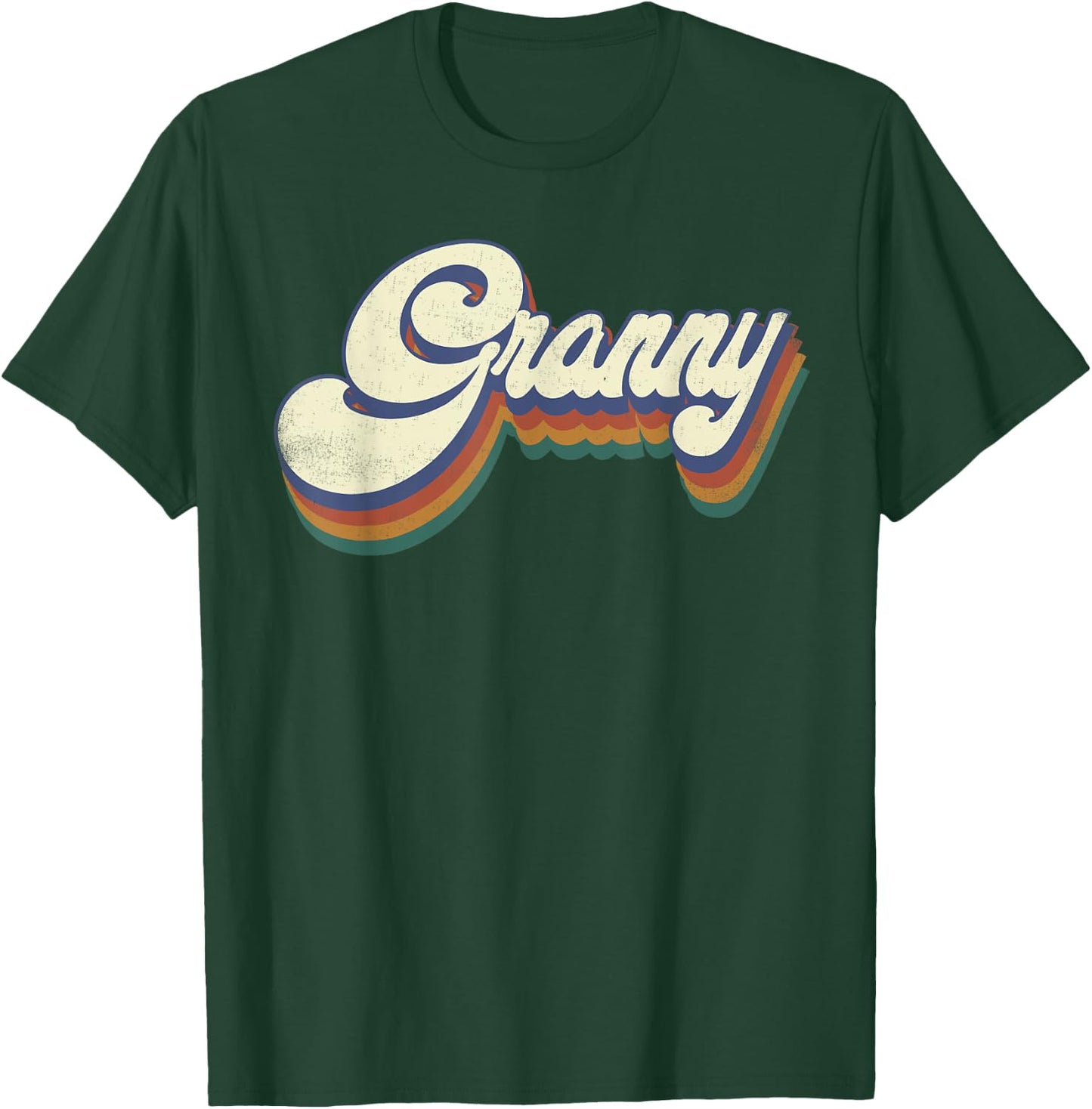 Granny Gifts For Grandma Retro Vintage Mother's Day Granny T-Shirt - T-Shirt | Forest