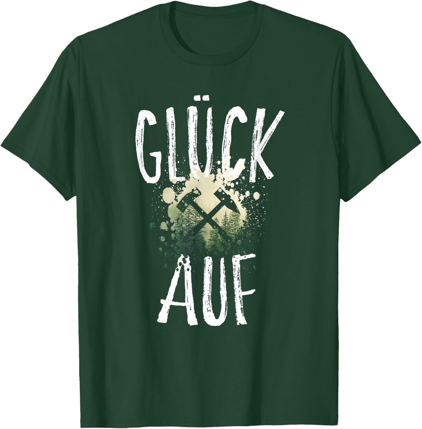 Mallets and Iron - Glück Auf Erzgebirge T-Shirt - T-Shirt | Forest