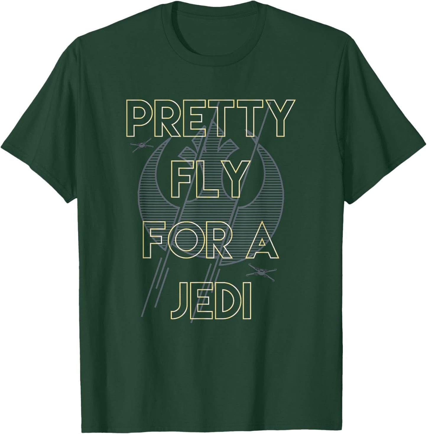 Star Wars Classic Pretty Fly For A Jedi Rebels Poster T-Shirt - T-Shirt | Forest