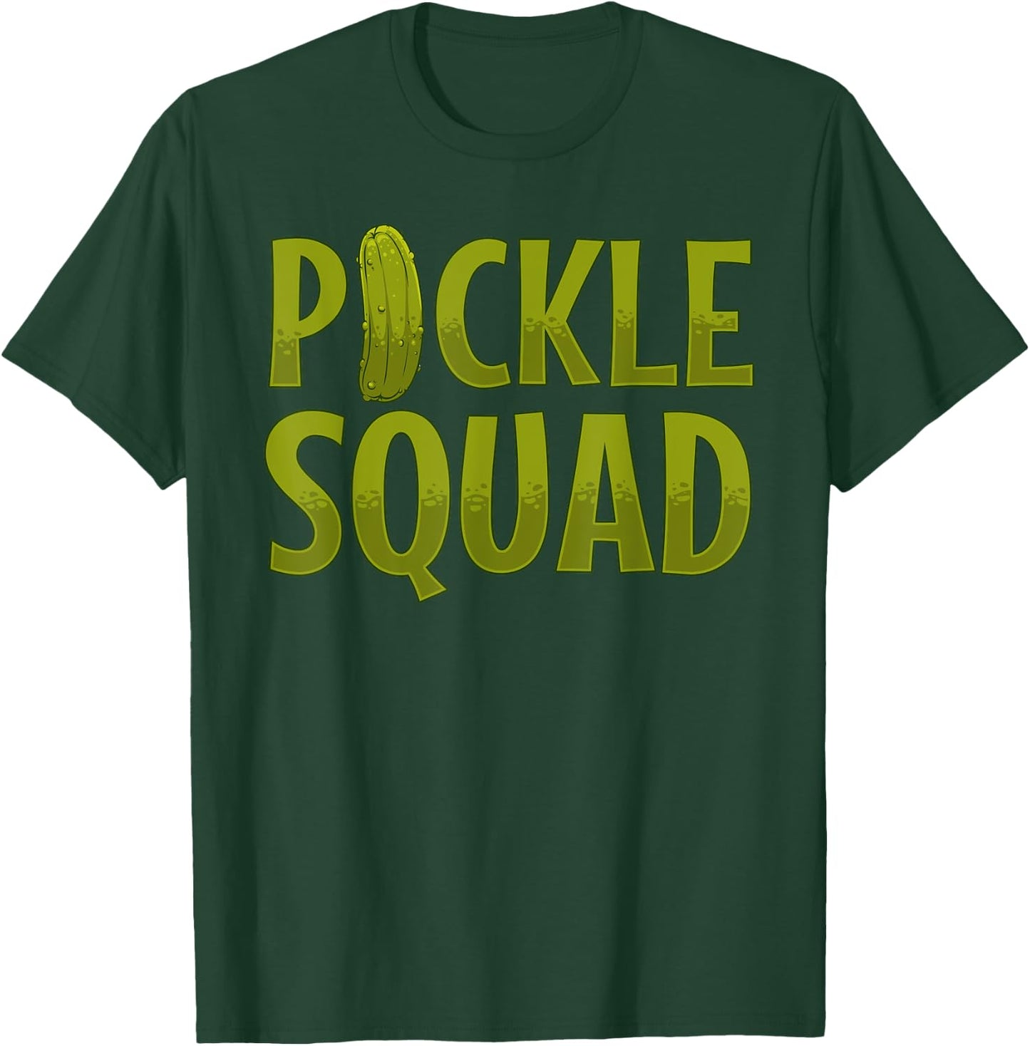 Cool Pickle Women Vegan Pickles Dill Pickle Cucumber T-Shirt - T-Shirt | Forest