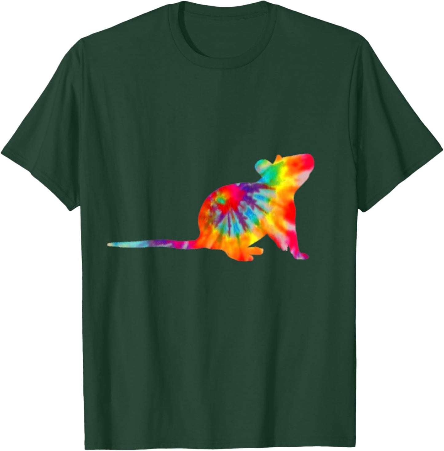 Mouse Tie Dye Vintage Pet Rat T-Shirt - T-Shirt | Forest