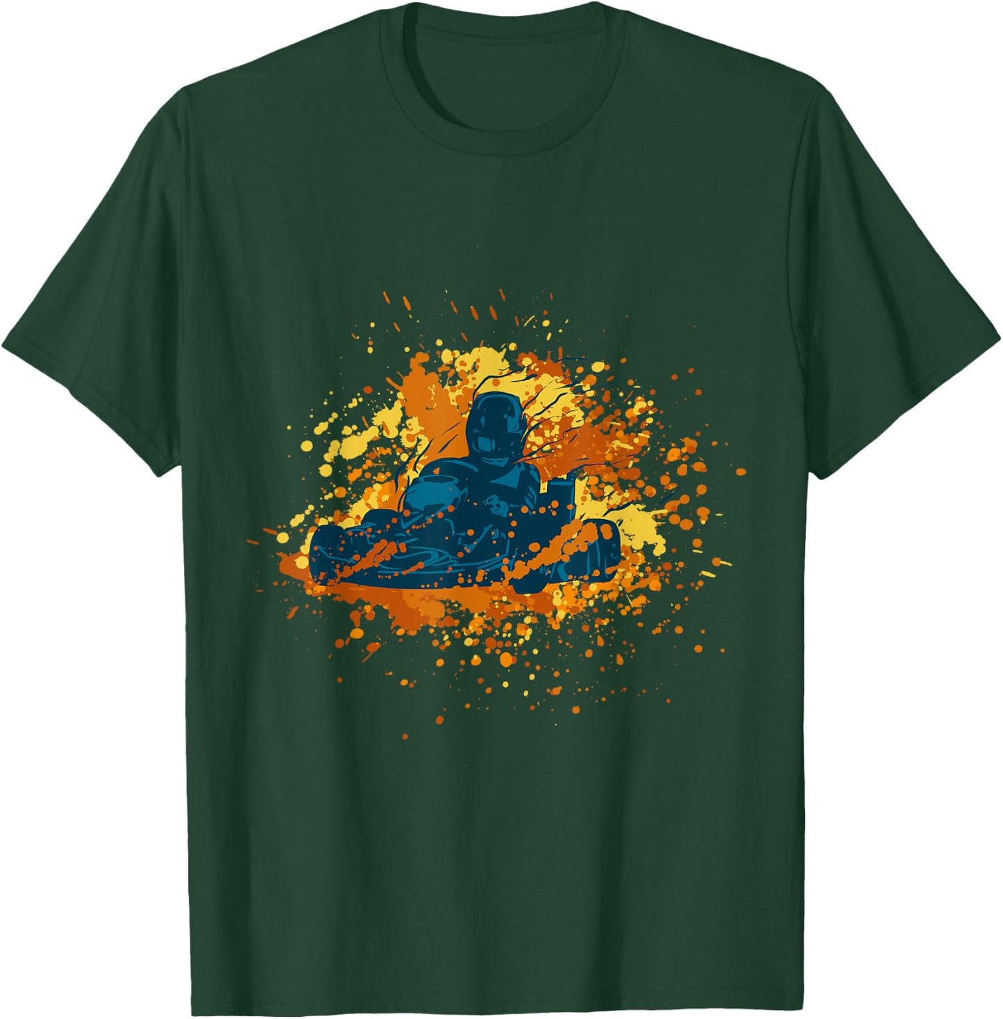 Go Cart Lover T-Shirt - T-Shirt | Forest