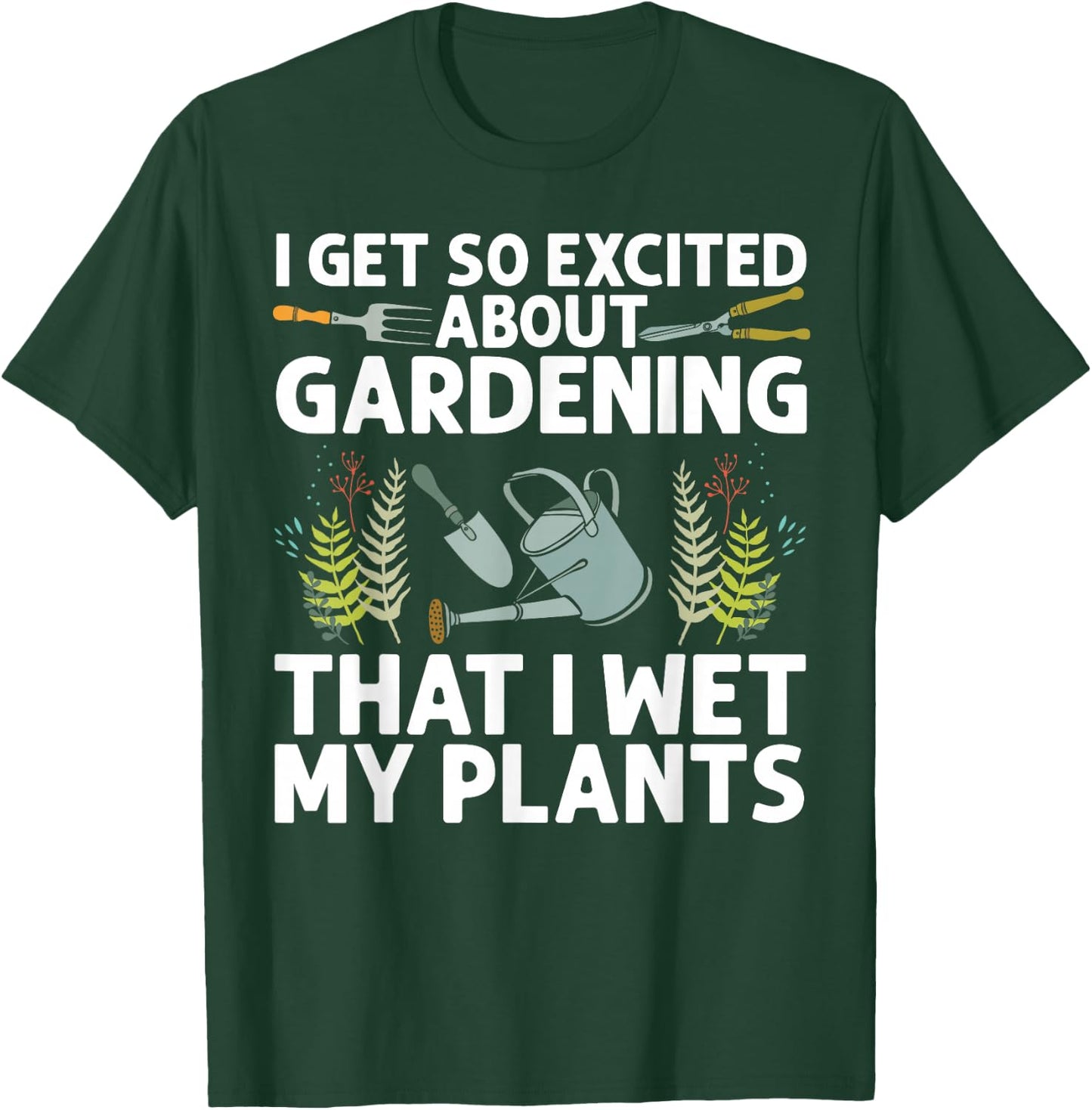 Cool Gardening Design Women Plant Lover Gardener T-Shirt - T-Shirt | Forest