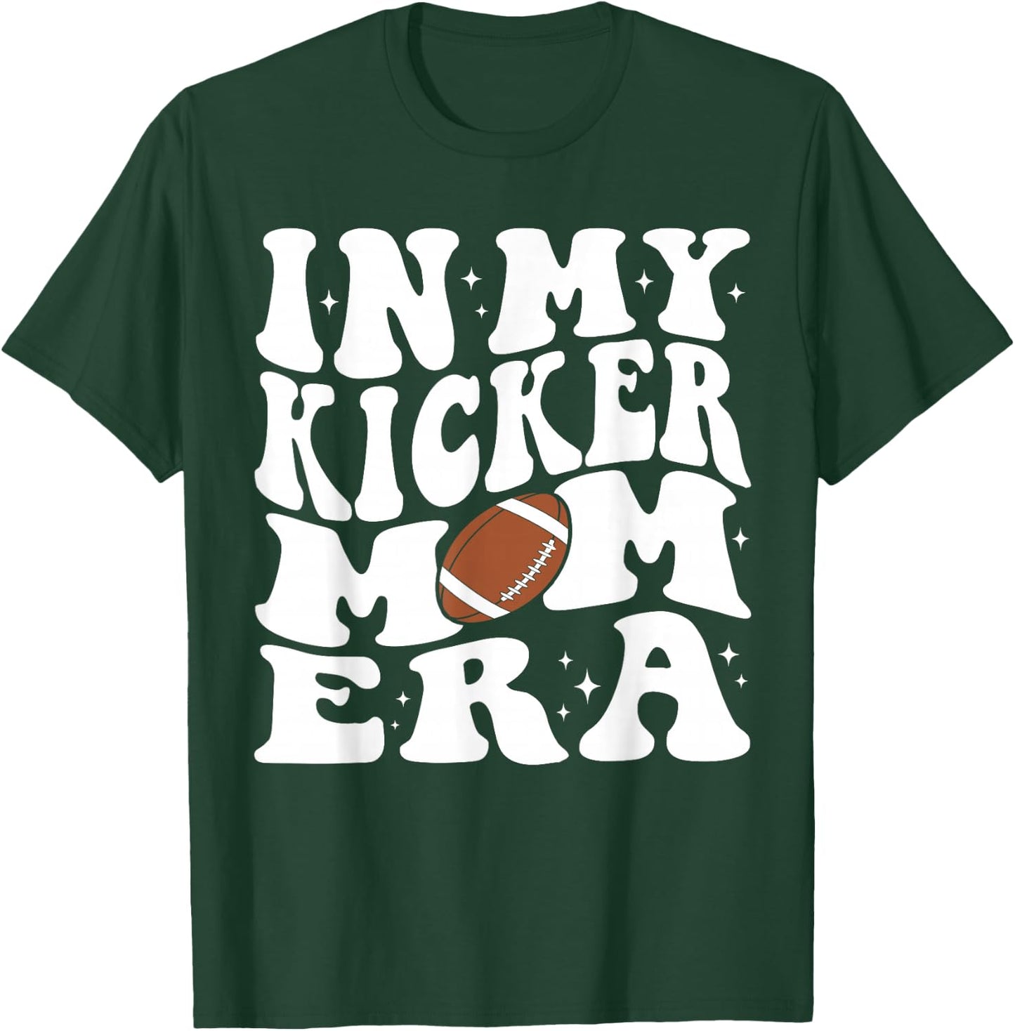 In My kicker Mom Football Era kicker Mama Football Christmas T-Shirt - T-Shirt | Forest