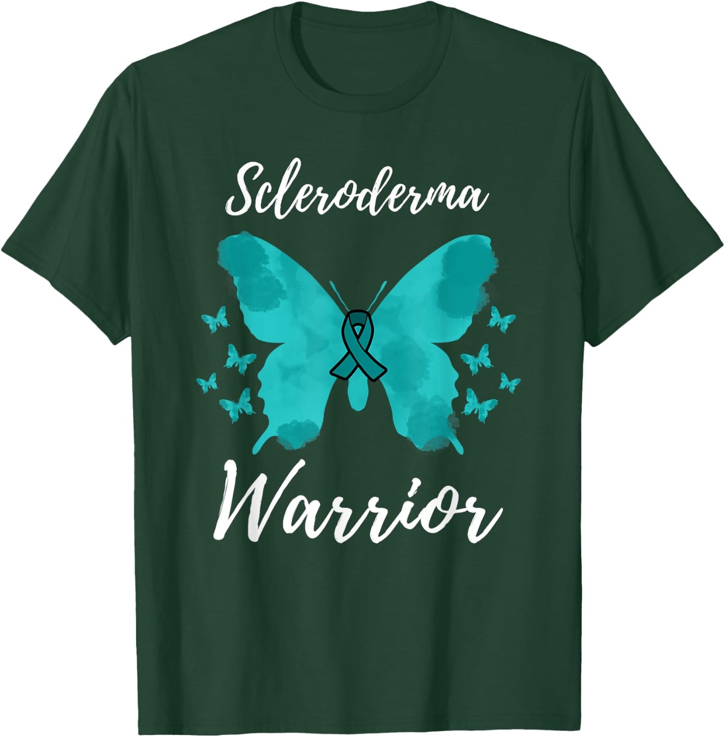 Scleroderma Warrior Scleroderma Awareness T-Shirt - T-Shirt | Forest