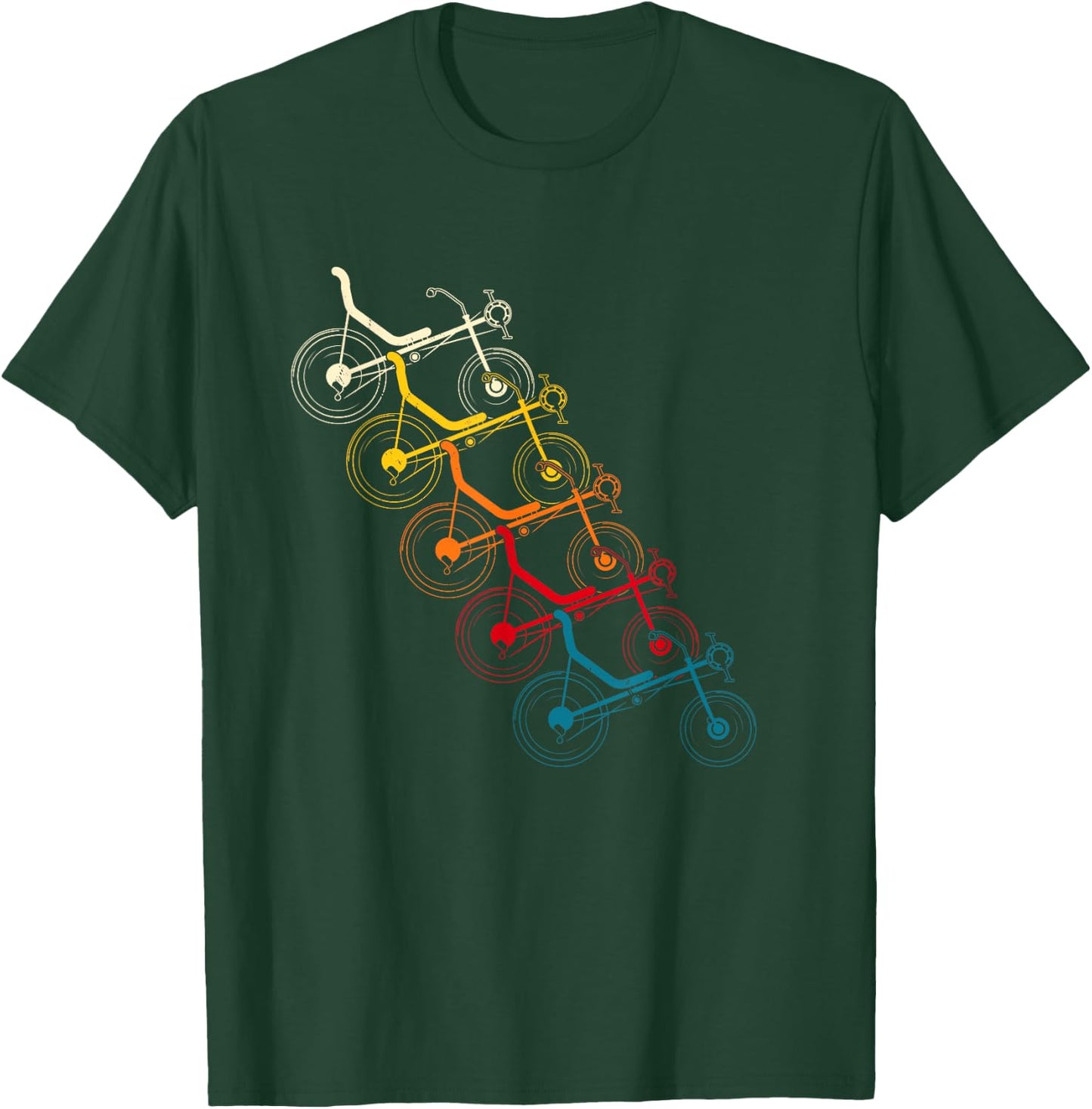 Great Recumbent Bike Cyclist Design Cycling T-Shirt - T-Shirt | Forest
