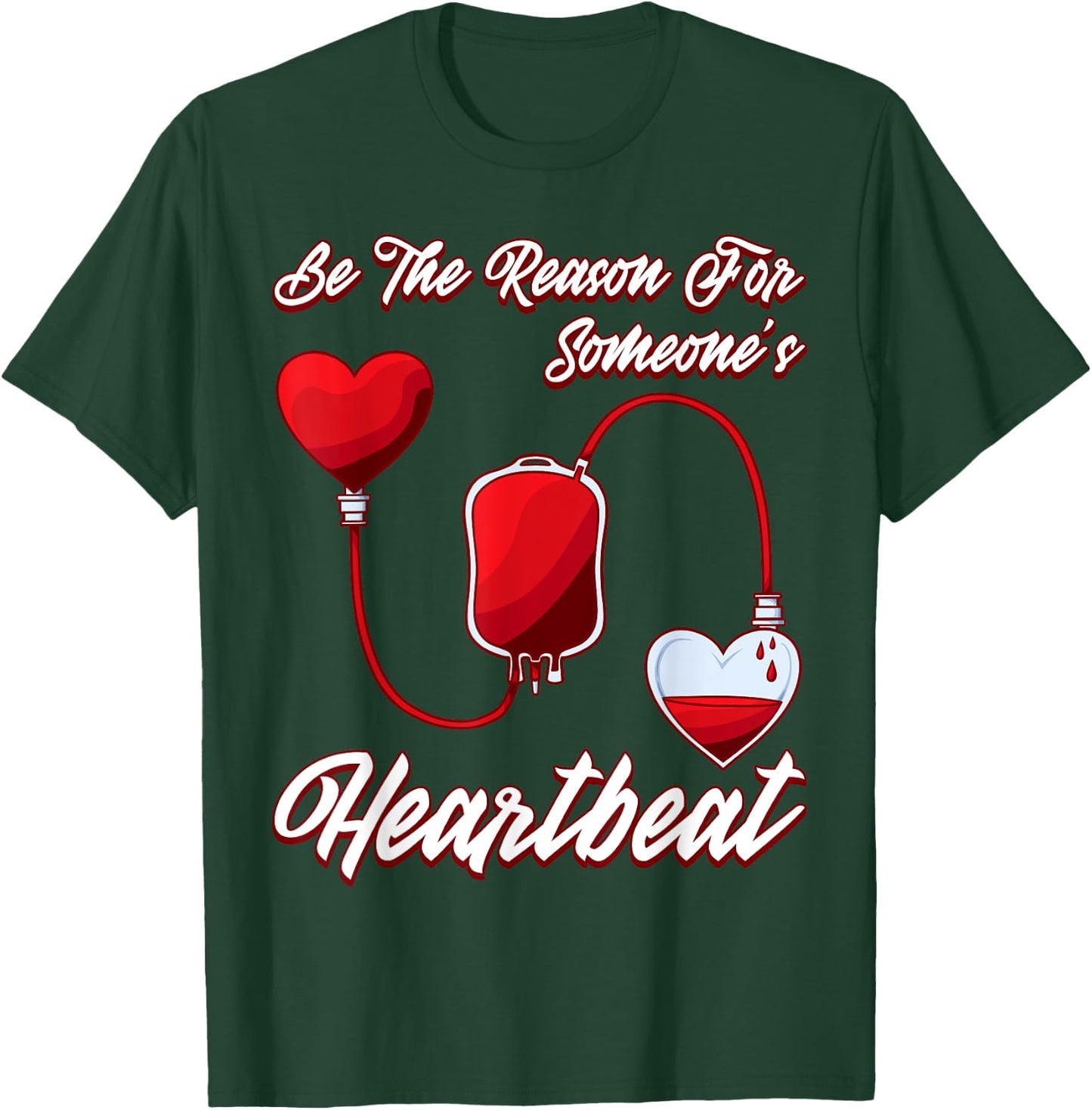 Blood Donor Give Donation Save Life T-Shirt - T-Shirt | Forest