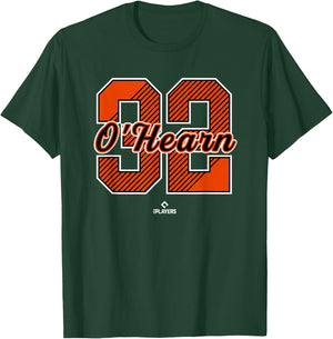 Ryan O Hearn 32 Baltimore MLBPA T-Shirt - T-Shirt | Forest