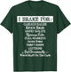 I Brake For Garage Sales Thrift Stores T-Shirt - T-Shirt | Forest